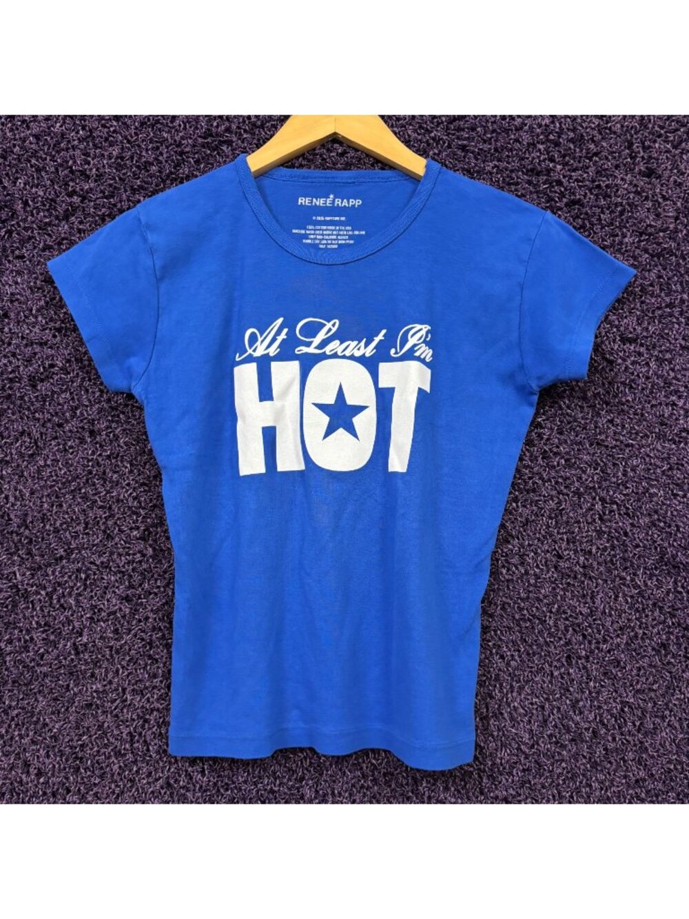 Renee Rapp At Least I'm Hot Crop Top Size Extra Large